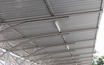 installing Newton On The Moor metal roofing